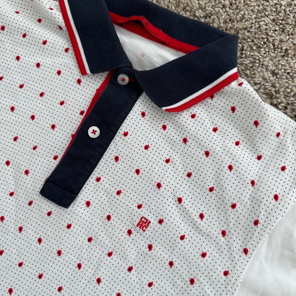 Carolina Herrera Polka Dot Design Polo - Picture 2 of 3